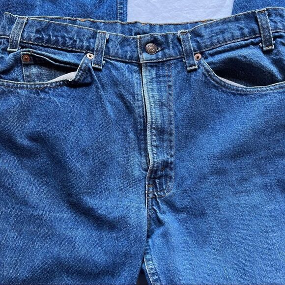 Levi's orange tab no tags,  blue high rise boot jeans in excellent condition - Picture 6 of 7